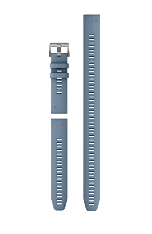 GARMIN QuickFit-Taucharmbänder, 22mm, Silikon, Hurrican Blue