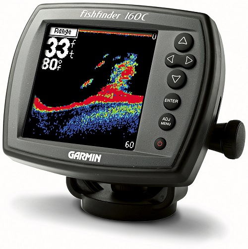 GARMIN Fishfinder 160C, mit Dualbeamschwinger