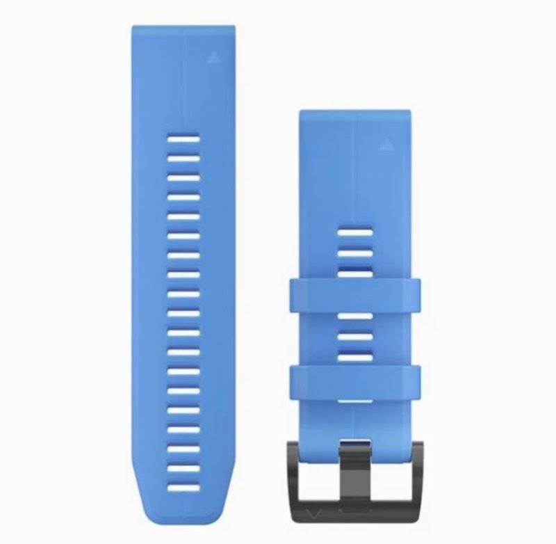 GARMIN QuickFit-Armband, 26mm, Silikon, Cyanblau