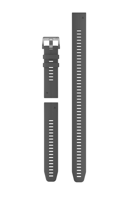 GARMIN QuickFit-Taucharmbänder, 22mm, Silikon, Schiefergrau