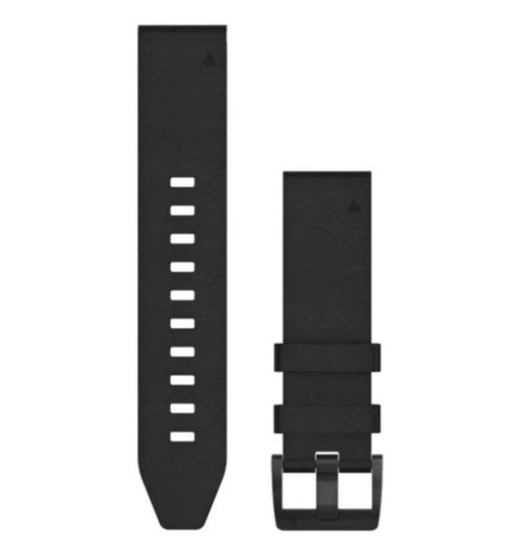 GARMIN QuickFit-Armband, 22mm, Leder, Schwarz