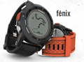 GARMIN fenix Performer Bundle - inkl. Textil-Brustgurt und Ersatzarmband orange