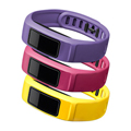 GARMIN Ersatz-Armbänder ENERGY, small/klein, für vivofit 2, gelb/pink/violett