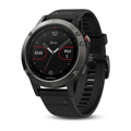 GARMIN fenix 5 GRAU, Armband schwarz