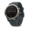 GARMIN fenix 5 SILBER, Armband blau