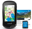 GARMIN GPS Oregon 700 + Topo TransAlpin+ PRO auf microSD